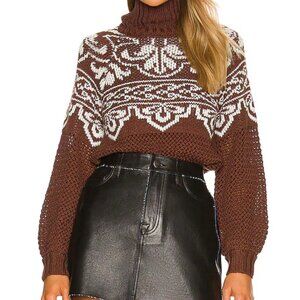 Tularosa Cayleen Fair Isle Sweater - Size XS